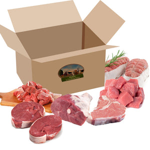 Combinaison de 2 viandes (veau et agneau)